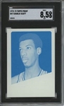1972 Topps #47 Charlie Scott 9 card progressive proof.